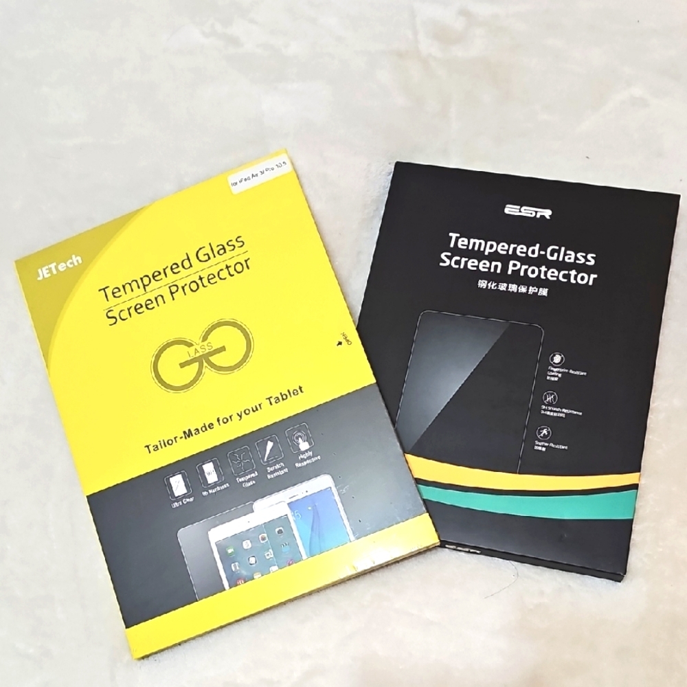 JETech and ESR Tempered Glass Screen Protectors